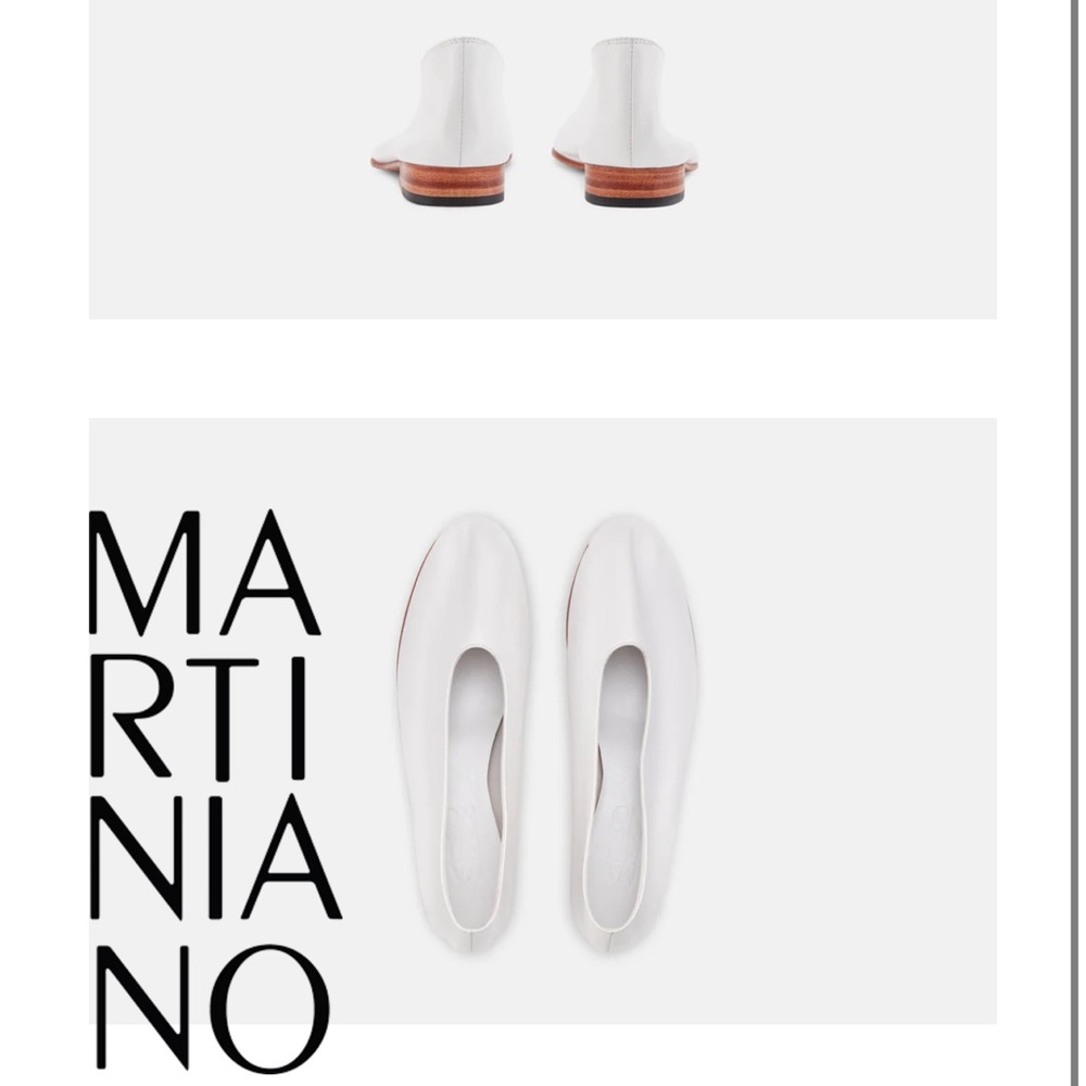 Martiniano Glove Flat White Loafers